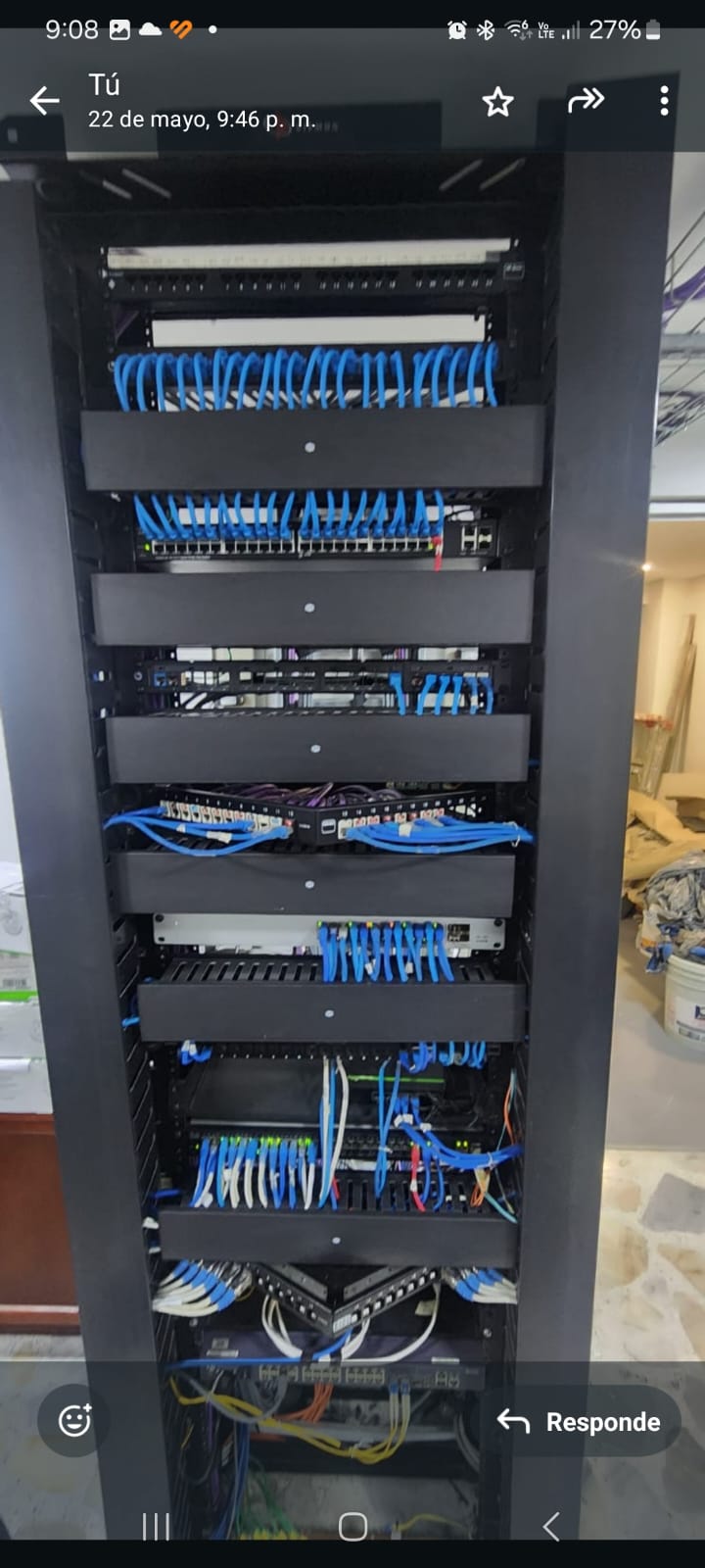 EMAS Manizales — Rack de Comunicaciones